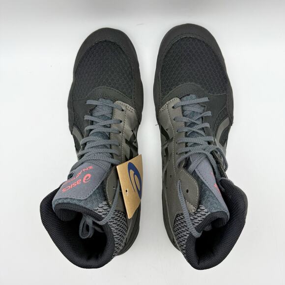 Asics Mens SnapDown 3 Wrestling Shoes US 10.5 M EU 43.5 Black Gunmetal NIB - Picture 10 of 12